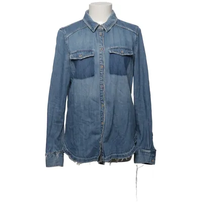 Jeansskjorte (Blå) fra Paige Bomuld, Viscose