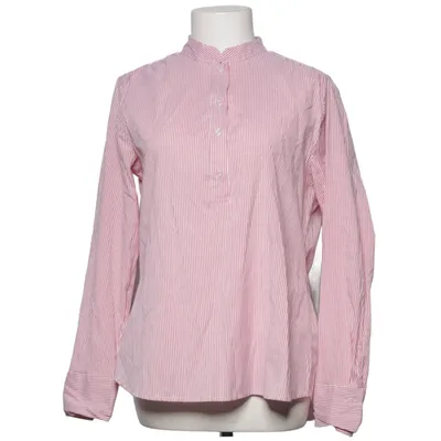 Blouse (Rouge, Blanc) de Julia Wang Coton, Élasthane, Polyamide
