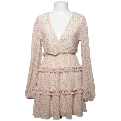 Jurk (Wit, Rood) van Anika Teller x NA-KD Polyester