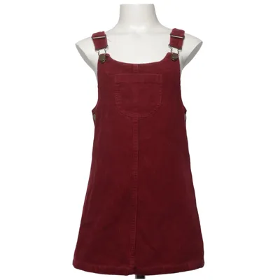 Dungaree dress (Red) from Nutmeg Cotton
