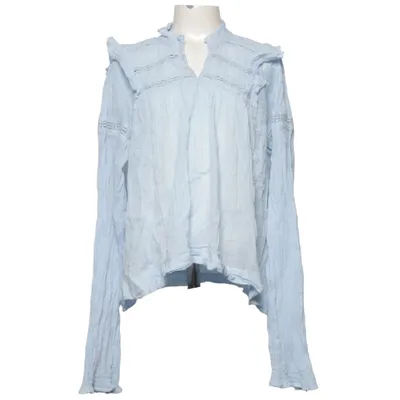 Blouse (Bleu) de Gina Tricot Coton