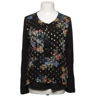 Blouse (Noir, Multicolore) de Derhy Fibre métallique, Viscose