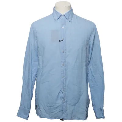Shirt (Blauw) van Marine Classics Katoen, Linnen