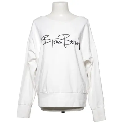 Collegetröja (Vit) från Björn Borg Elastan, Polyester, Viskos