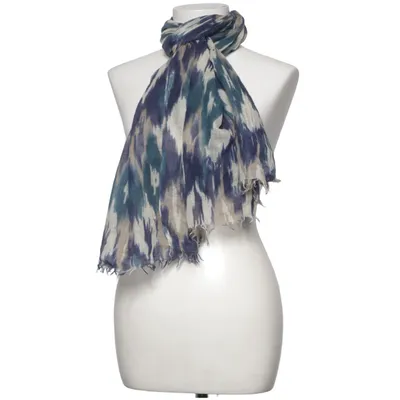 Shawl (Blue, Beige, Multicolored) from Stenströms Silk, Wool