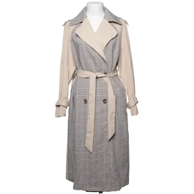 Trenchcoat (Beige, Flerfärgad) från Simplee Polyester