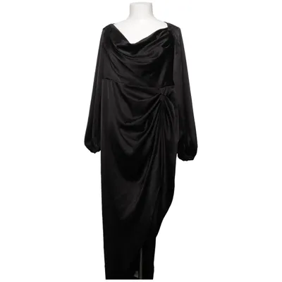 Dress (Black) from Shein Curve Elastane, Polyester