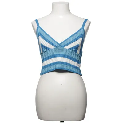 Crop top (Blauw, Wit) van FB Sister
