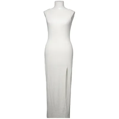 Maxi dress (White) from Meshki Acrylic, Cotton, Nylon