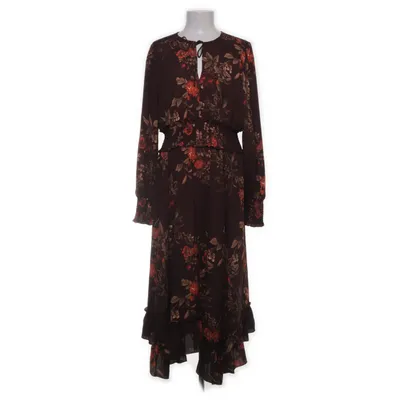 Långklänning (Brun, Flerfärgad) från H&M Polyester