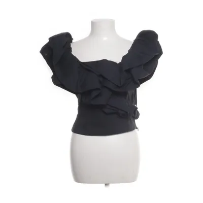 Crop top (Sort) fra Zara Bomuld, Elastan