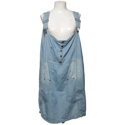 Robe salopette (Bleu) de Ellos Plus Collection Coton