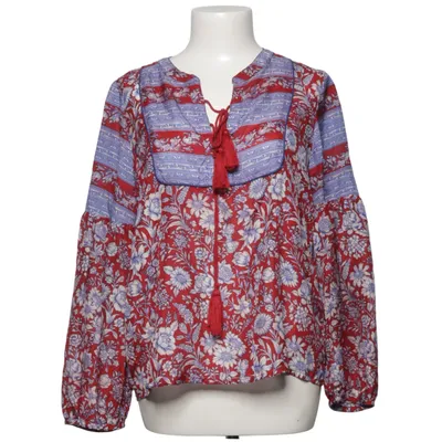 Blouse (Rood, Blauw, Wit) van Indiska Zijde