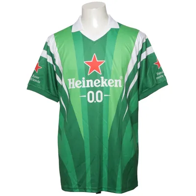 Football jersey (Green, White) from Heineken Polyester