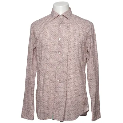 Shirt (Wit, Bruin, Meerkleurig) van Tintoria Mattei Katoen
