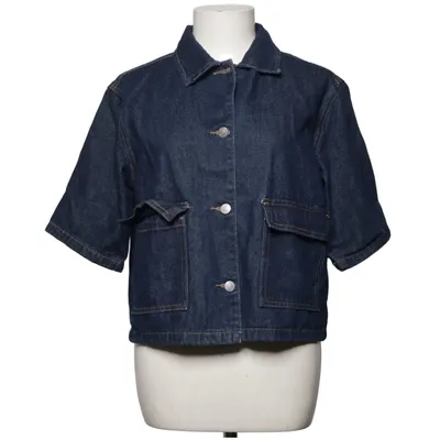 Spijkerjas (Blauw) van Musera Katoen, Linnen, Polyester, Viscose