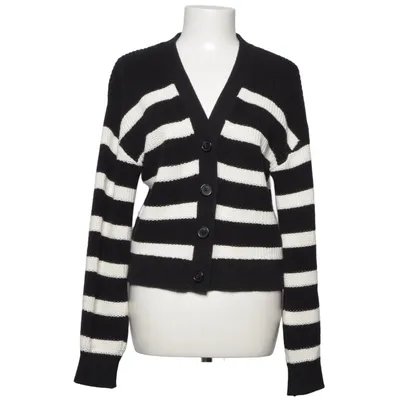 Cardigan (Zwart, Wit) van H&M Katoen, Acryl