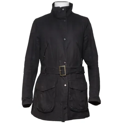 Manteau ciré (Noir) de Barbour Coton, Polyamide, Polyester