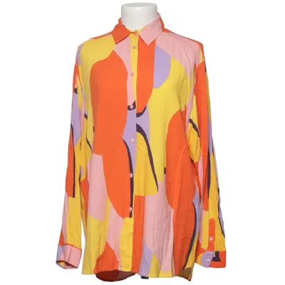 Blouse (Orange, Yellow, Pink, Purple) from Monki Viscose