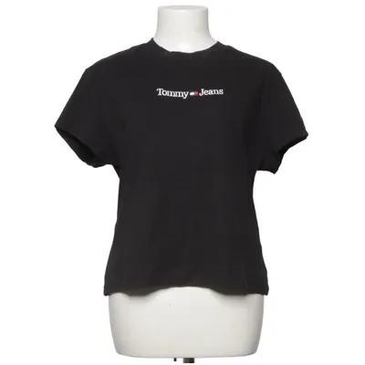 T-shirt (Svart) från Tommy Hilfiger Jeans Bomull, Elastan