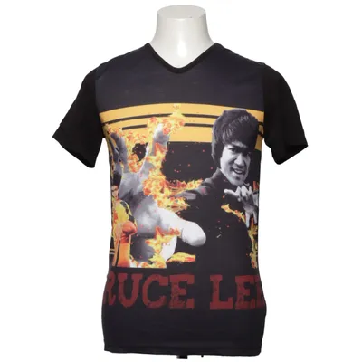 T-shirt (Black, Multicolored) from Cabin Cotton, Elastane