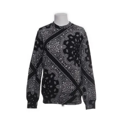 Collegetröja (Vit, Svart) från New Black Bomull, Polyester