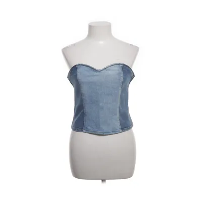 Tube top (Blue) from Gestuz Recycled cotton