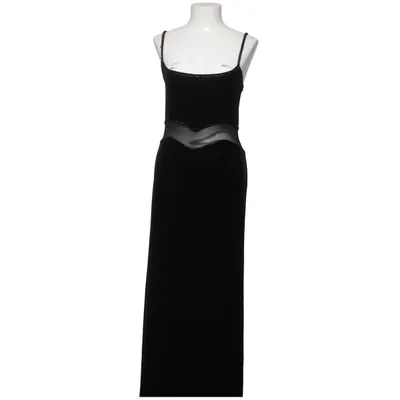 Maxi jurk (Zwart) van Chiffon