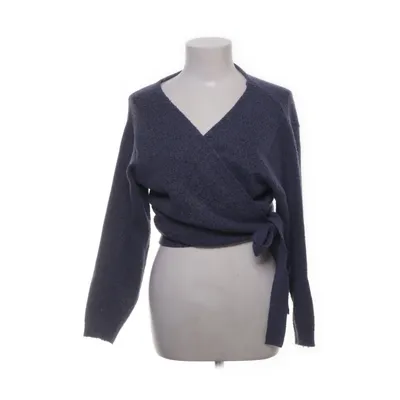 Cardigan cache-cœur (Bleu) de Even & Odd Acrylique, Élasthane, Polyester