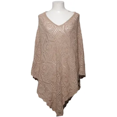 Poncho (Beige) van Bonprix Acryl, Katoen