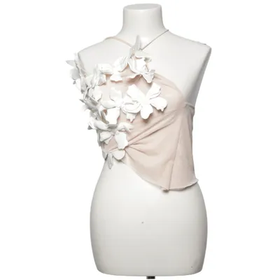 Tanktop (Beige, Weiß) von Rosemunde Polyester