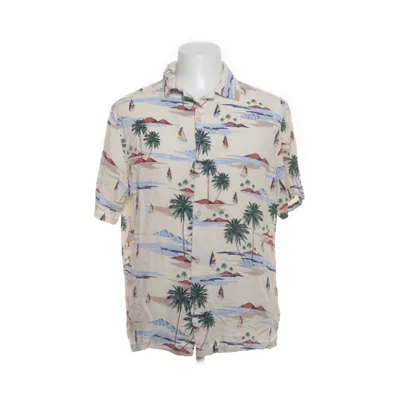 Short sleeve shirt (Beige, Multicolored) from House Brand