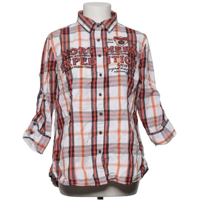 Shirt (Wit, Oranje, Zwart) van Soccx Katoen