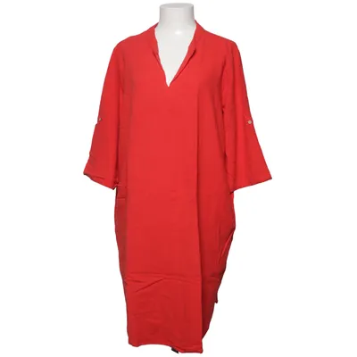Dress (Red) from Love Copenhagen Linen, Viscose