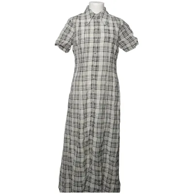 Skjortklänning (Grå, Vit) från Alexachung Bomull, Kupro, Polyamid, Polyester