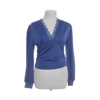 Top (Blauw) van Emery Rose Elastaan, Polyester