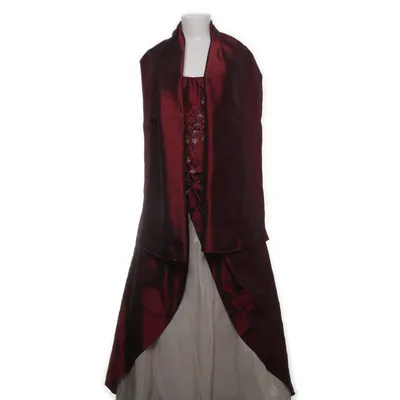 Evening gown (Red, White) from Magic Nights Polyester