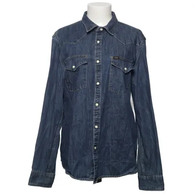 Chemise en jean (Bleu) de Lee Coton