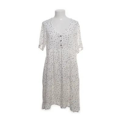Jurk (Wit, Meerkleurig) van Kaffe Viscose