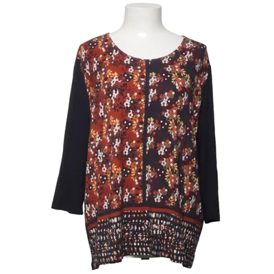 Blouse (Black, Multicolored) from Michele Boyard Elastane, Viscose
