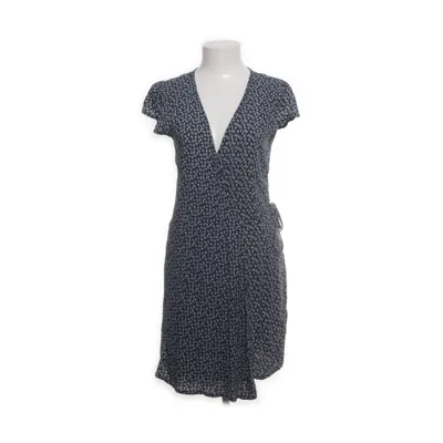 Wrap dress (Blue, White) from Brandy Melville Viscose