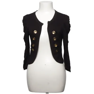 Cardigan (Zwart) van Sisters Point Elastaan, Viscose