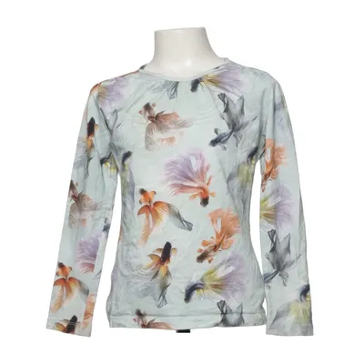Lange mouwen shirt (Groen, Meerkleurig) van Molo Kids Katoen, Elastaan