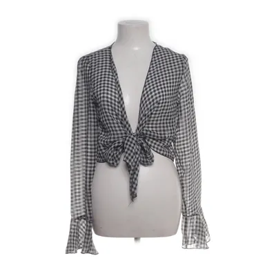 Wrap top (Gray) from Femme Luxe Polyester