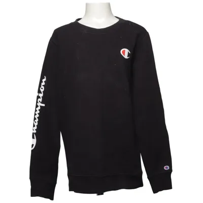 Sweatshirt (Noir) de Champion Coton, Polyester