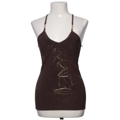 Tanktop  (Brun) fra Sisters Point Elastan, Polyester