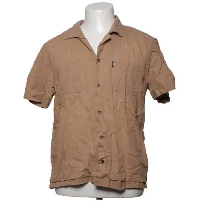 Chemise à manches courtes (Beige) de U.S. Polo Assn. Coton, Lin