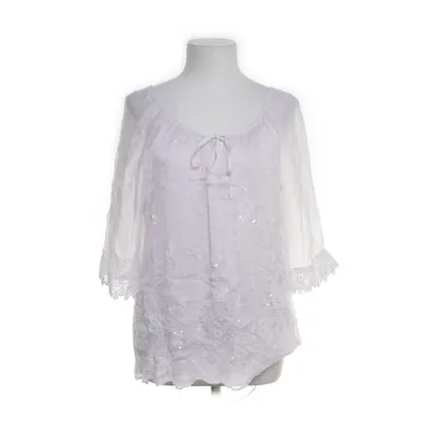 Top (Blauw) van Made in italy Elastaan, Zijde, Viscose