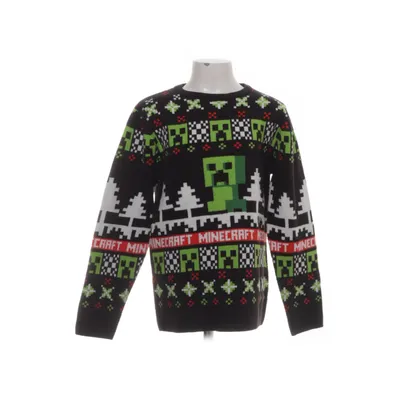 Jultröja (Svart, Grön, Vit, Röd) från Minecraft Akryl