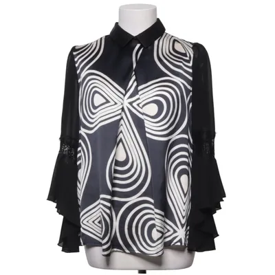Skjortklänning (Svart, Vit, Flerfärgad) från Rinascimento
